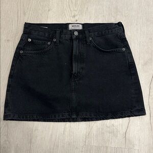 AGOLDE Liv Mini Jean Skirt